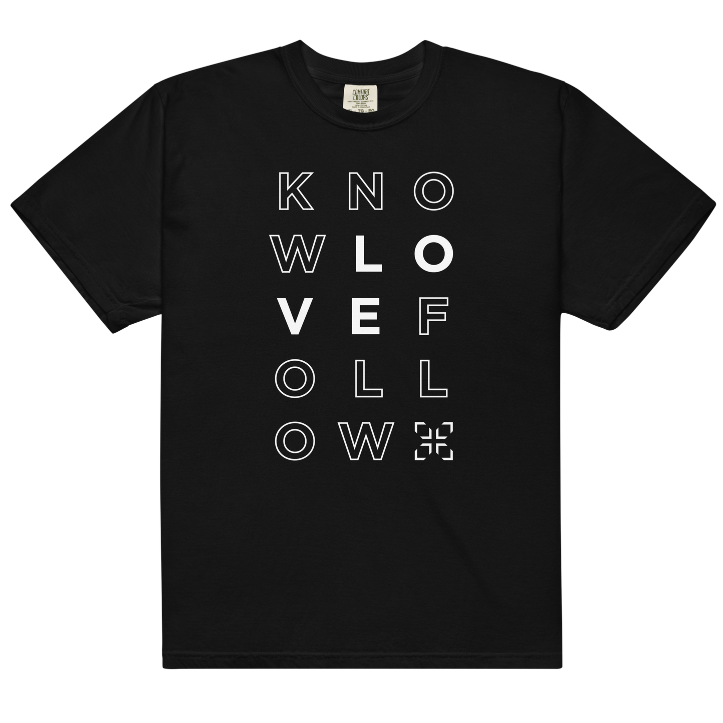 Know Love Follow Short-Sleeve Tee