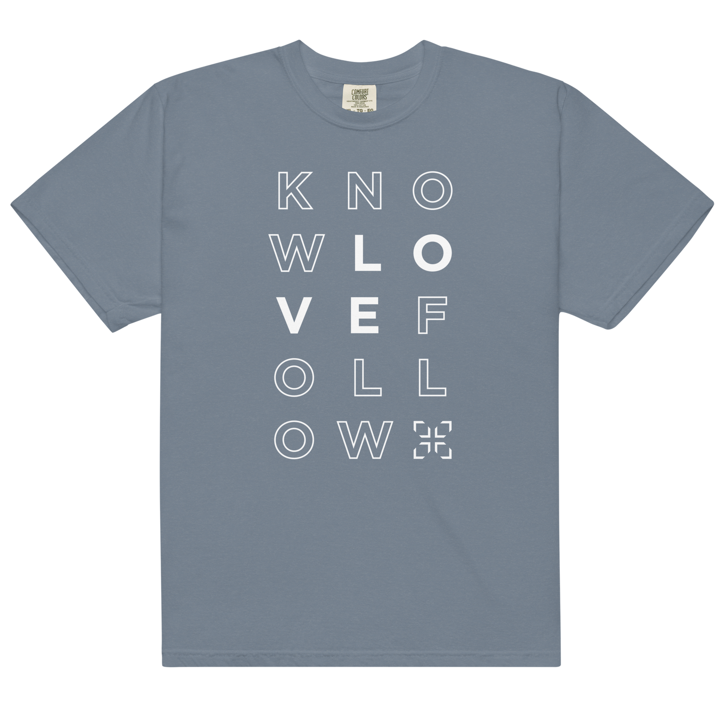 Know Love Follow Short-Sleeve Tee