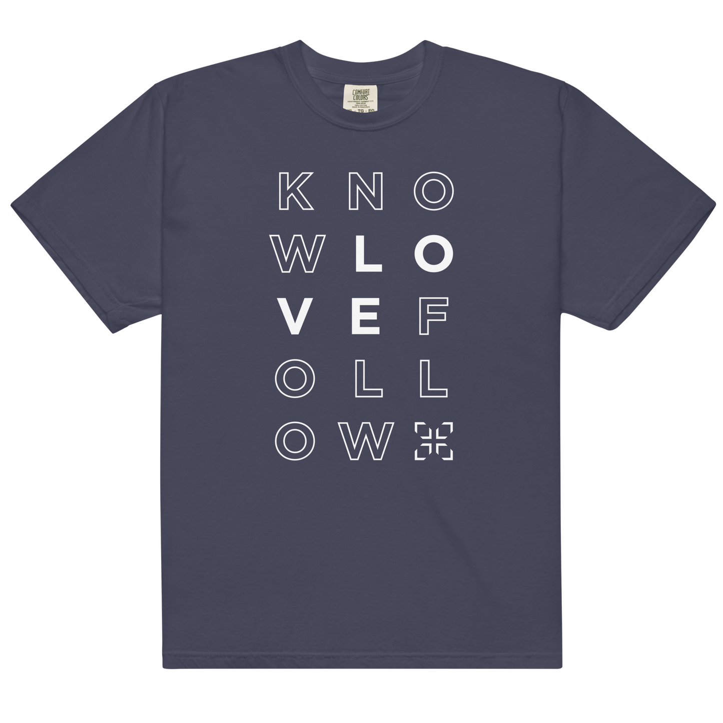 Know Love Follow Short-Sleeve Tee